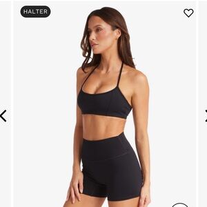 Serenity contour halter crop by CSB